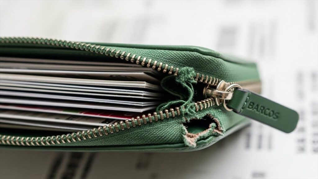 ファスナーがすぐ壊れる故障の原因