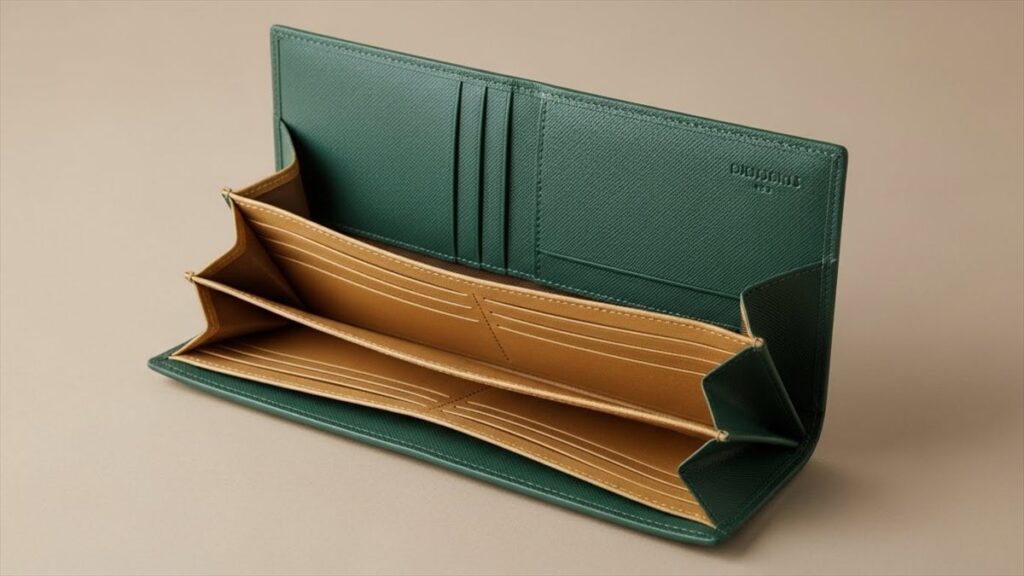 緑の財布が持つ効果とデザイン