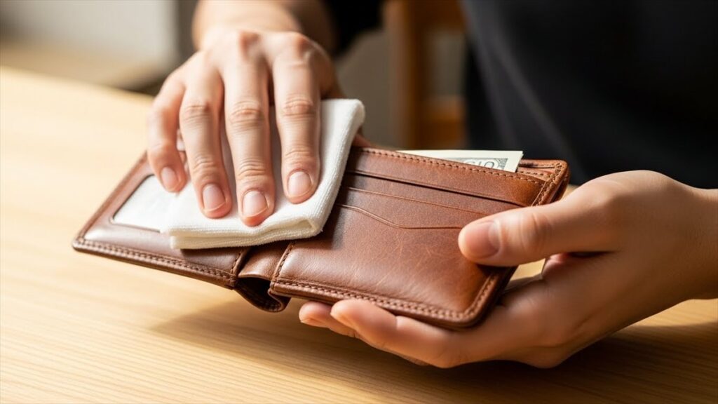 革が剥げるのを防ぐ手入れと保管方法