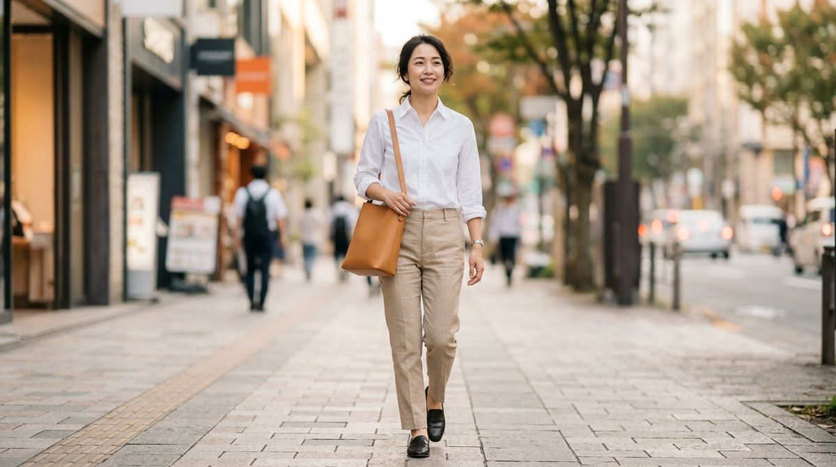 コーチ持ってる女